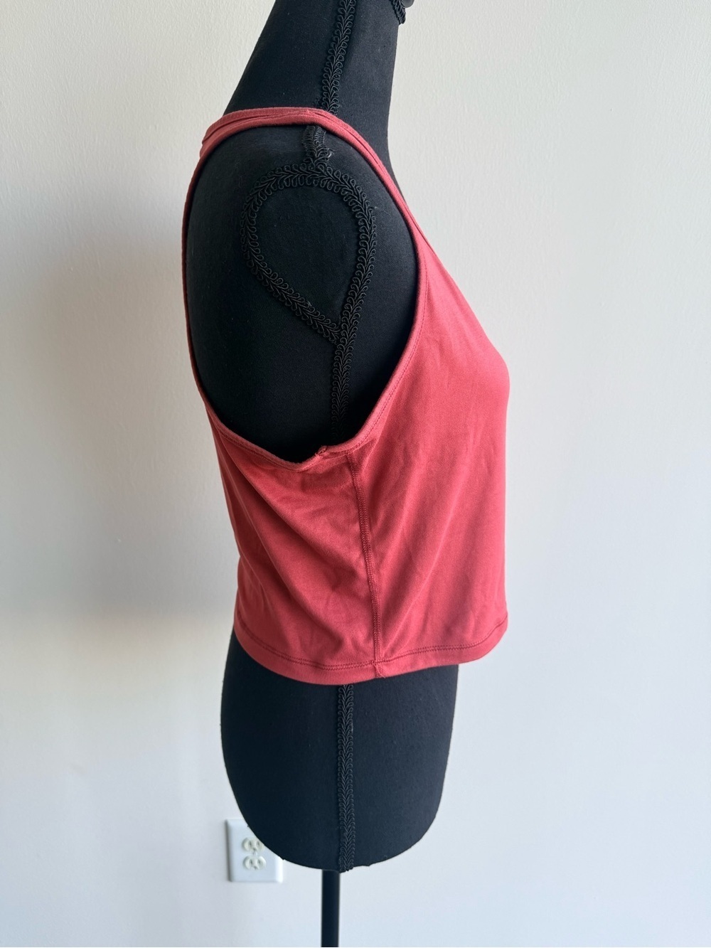 Women's Razorback Crop Top - Pink - Picture 3 of 5